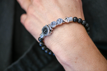 Black Gemstone Bracelet