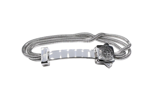 Triple Silk Chain Bracelet